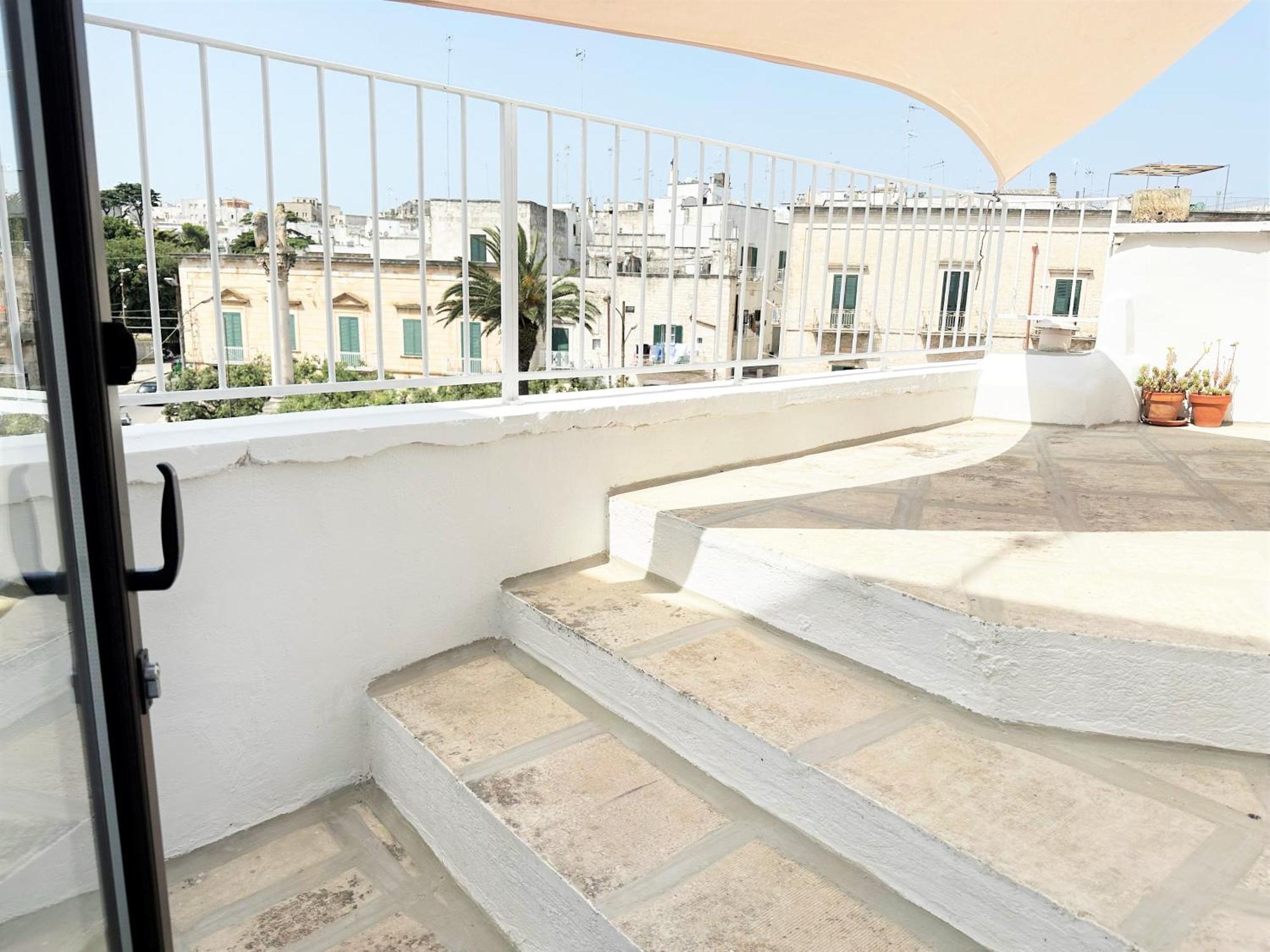 La Stanza Sul Tetto - Panorama&Relax - Ostuni Centro Villa Buitenkant foto